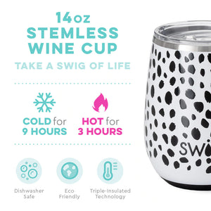 Swig Spot On Stemless Wine Cup