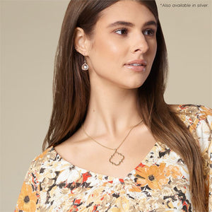 Geo Dangle Necklace